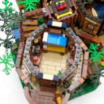 Nahaufnahme des Kinderzimmers im LEGO Set 21318 Baumhaus